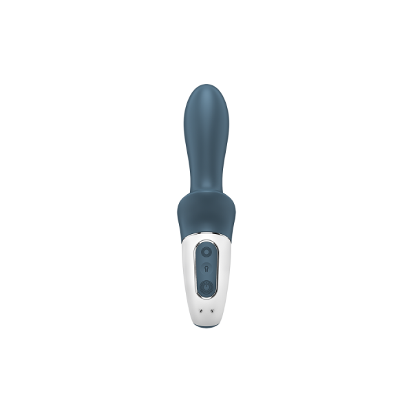 Vibromasseur gonflable anal gris USB Air Pump Booty 2 Satisfyer 